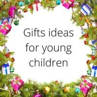gift ideas for young children graphic